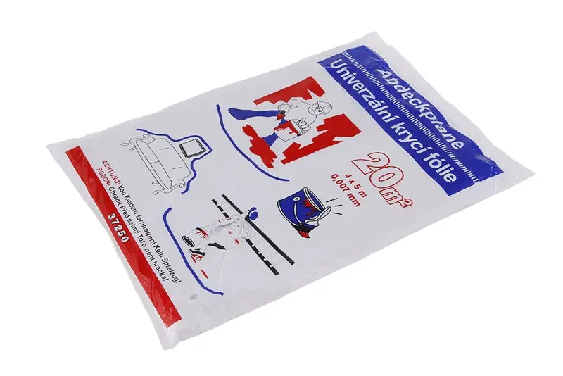 Folie krycí univerzální 4x5m 0.007mm Folie krycí univerzální 4x5m 0.007mm