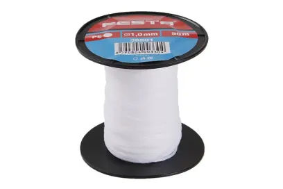 Provázek zednický FESTA 1mm 50m bílý