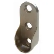 Držák šatní tyče D2, 15x30mm Ni