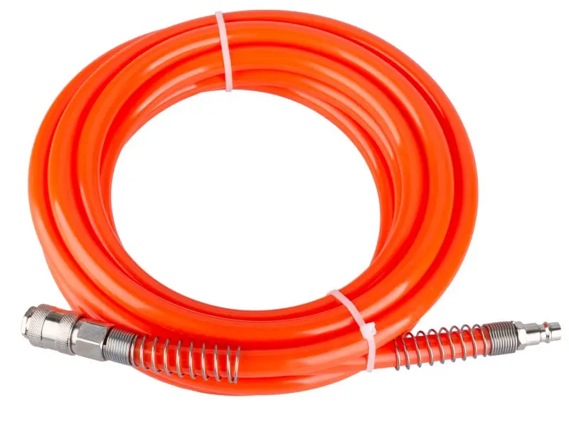 Hadice vzduchová spirálová s rychlospojkami 10mmx5m 8atm Hadice vzduchová spirálová s rychlospojkami 10mmx5m 8atm
