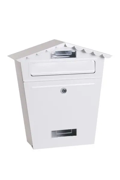 Poštovní schránka bílá 29x36x10.5cm 972 Poštovní schránka bílá 29x36x10.5cm 972