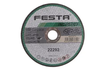 Kotouč řezný FESTA INDUSTRY na kámen 150x3x22.2mm