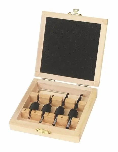 Sada - záhlubníky a vrtáky do dřeva Sada - záhlubníky a vrtáky do dřeva