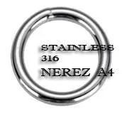 Kroužek svařovaný 10x50mm A4