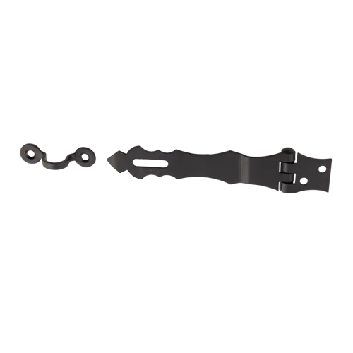 ZOZ 125 Ozdobný závěs se zámkem C 75x30x2,0 černý