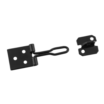 ZWD 80 Petlice se skobou z válcovaného drátu C 80x28x1,4 černá