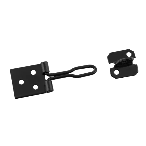 ZWD 80 Petlice se skobou z válcovaného drátu C 80x28x1,4 černá