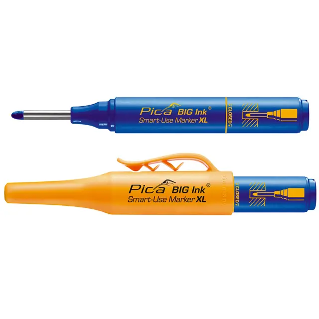 PICA BIG Ink - XL PERMANENTNÍ INKOUSTOVÝ ZNAČKOVAČ-Modrý