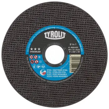 Tyrolit řezný kotouč rovný 178x1,6x22,23 mm A46 PREMIUM ocel/nerez