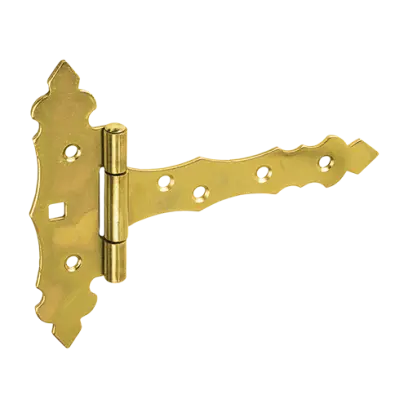 ZOB 125 Ozdobný bránový závěs ZNZ 125x35x130x2,0 žlutý