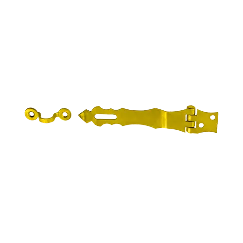 ZOZ 125 Ozdobný závěs se zámkem 125x30x2,0 žlutý