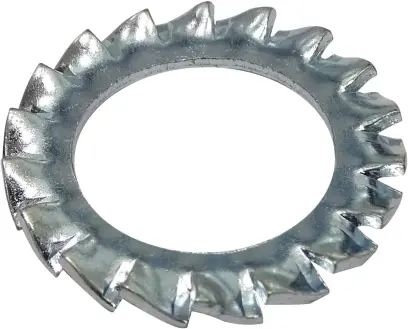 Podložka vějířová DIN 6798 A ocel 7,4 (M7) ZB