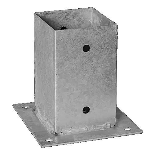 PSP 90 (91*150*2) Patka sloupku 90 se čtvercovou základnou PSP 90 (91*150*2) Patka sloupku 90 se čtvercovou základnou