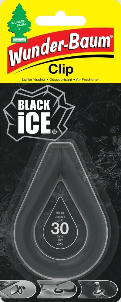 Wunder-Baum Clip osvěžovač - Black Ice