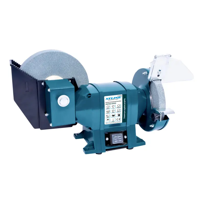 Bruska stolní dvoukotoučová s pomaloběžným kotoučem 250 W Bruska stolní dvoukotoučová s pomaloběžným kotoučem 250 W