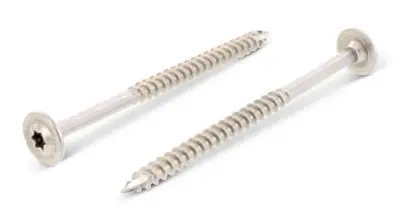Tesařský vrut 6x180 talíř.hl. SK nerez A2 Torx