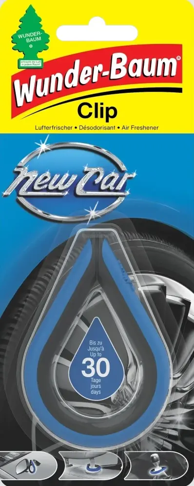 Wunder-Baum Clip osvěžovač - New Car Wunder-Baum Clip osvěžovač - New Car