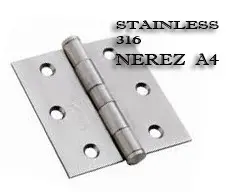 Závěs Z4, 40x40mm Nerez Závěs Z4, 40x40mm Nerez