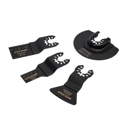 Sada nástrojů k multifunkční brusce HSS 4 díly