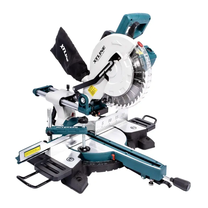 Pokosová pila s pojezdem a laserem 2200 W, 255 mm Pokosová pila s pojezdem a laserem 2200 W, 255 mm