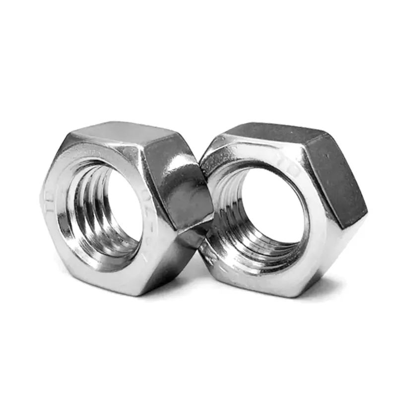 Matice ISO 4032 mosaz/chrom M6 s10 Matice ISO 4032 mosaz/chrom M6 s10