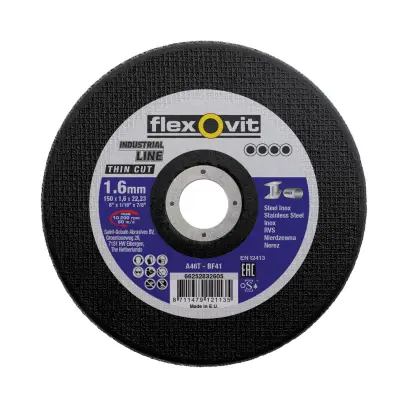 150x1,6x22 ocel/nerez A46T-BF41 Industrial line