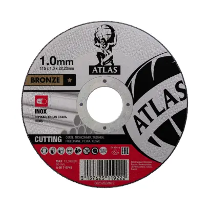 115x1,0x22,2 /nerez A60T-BF41 ATLAS