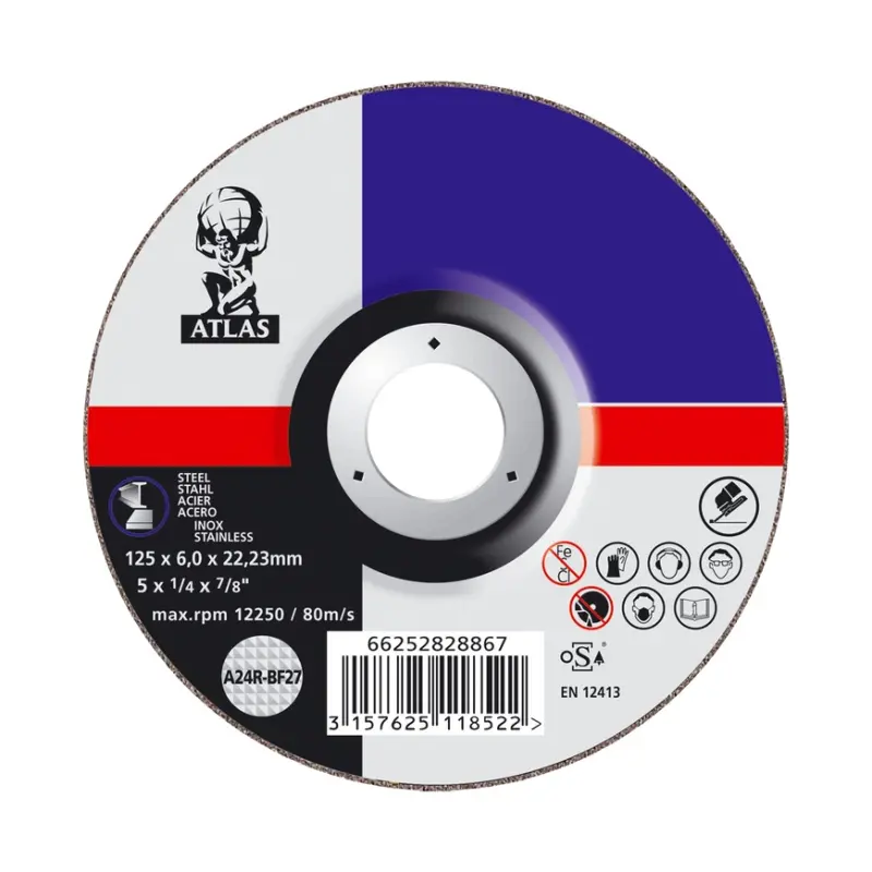 125x6,0x22,2 /standard A24R-BF27 125x6,0x22,2 /standard A24R-BF27