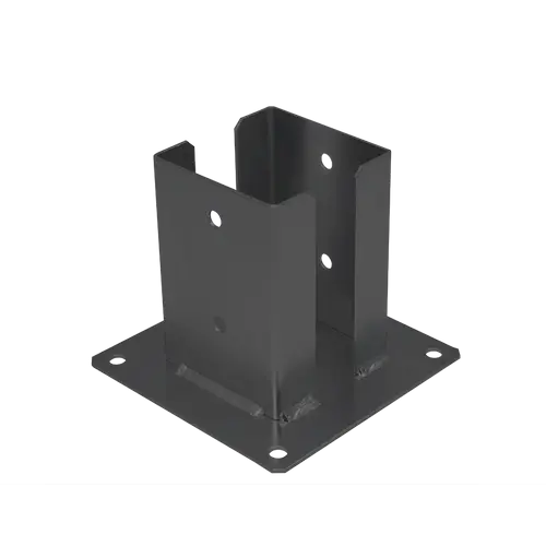 PSPD 100 Patka sloupku C 101x150x2,5 černá