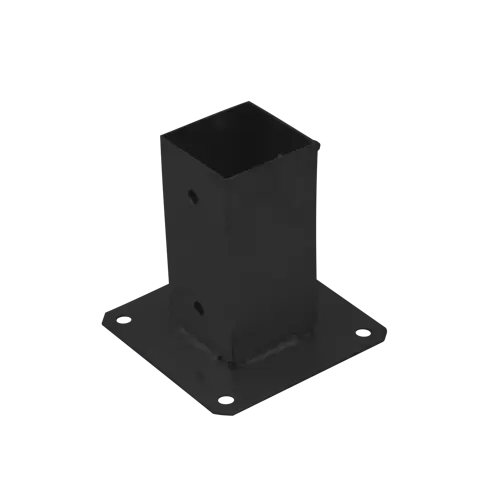 PSP 100 Patka sloupku C 101x150x2,0 černá PSP 100 Patka sloupku C 101x150x2,0 černá