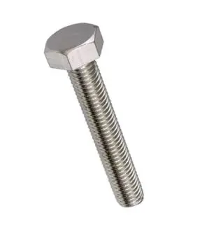 Šroub DIN 933 mosaz/nikl M12x30