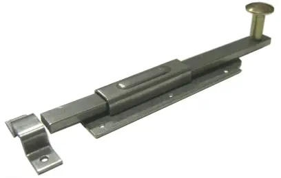 Zástrč vratová pevnostní 150mm leštěná