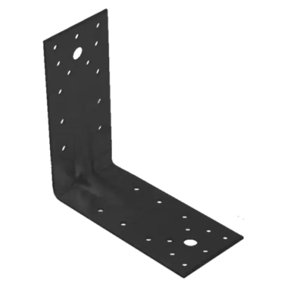 KP 5 Úhelník s výztuhou C 140x140x65x2,5 černá