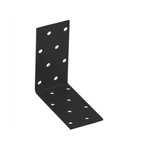 KM 7 úhelník montážní C 80x80x40x2,0 černý