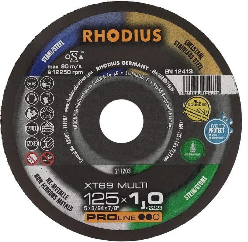 Řezný kotouč Multi PROLINE XT69 125x1,0x16,00 Řezný kotouč Multi PROLINE XT69 125x1,0x16,00