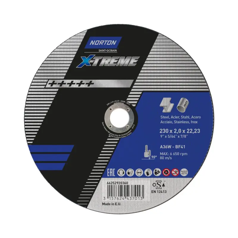 230x2.0x22.23 A36W NOR-X-Treme life T41 230x2.0x22.23 A36W NOR-X-Treme life T41