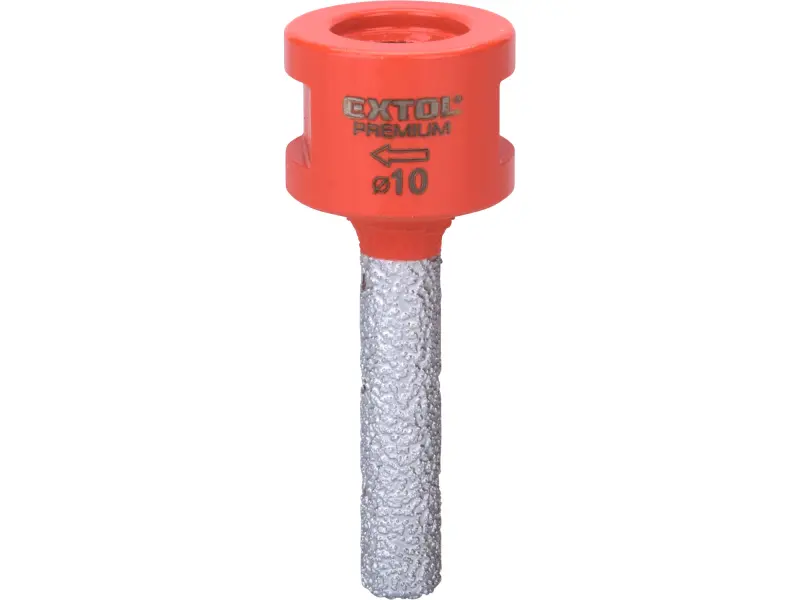 korunka brusná diamantová-válec, O 10mm, závit M14 korunka brusná diamantová-válec, O 10mm, závit M14