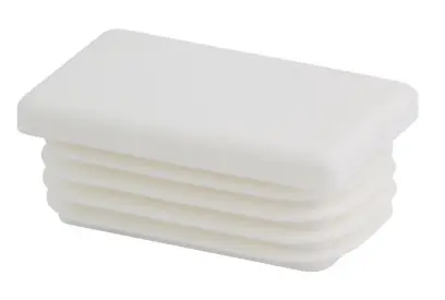 Zátka obdelníková 30x20 tloušťka 1,0-3,0 bílá