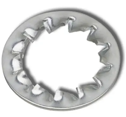 Podložka vějířová DIN 6798 I/J ocel 6,4 (M6) ZB