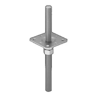 PPSR 100 Stavitelná patka sloupku 100x330x3,0 mm