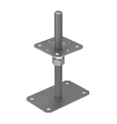 PSRP 80 Stavitelná patka sloupku 80x140x250x3,0 mm M20
