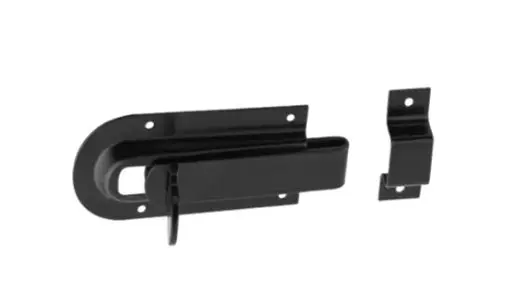 WZD 100 západka 100x46x1,0 černá