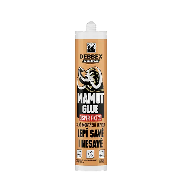 MAMUT GLUE Disper Fix 280 ml kartuše šedá