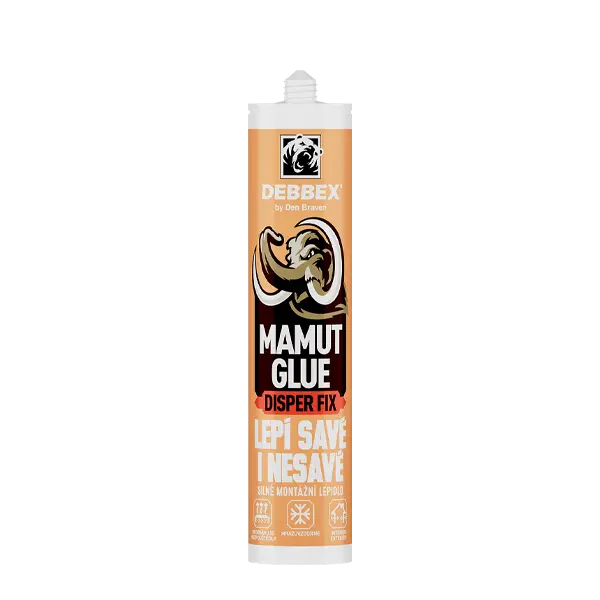MAMUT GLUE Disper Fix 280 ml kartuše šedá