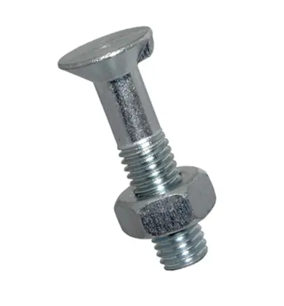 Šroub zápustný s nosem DIN 604 4.6 M12x45 ZB