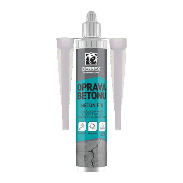 Oprava betonu BETON FIX 480 g kartuše šedá
