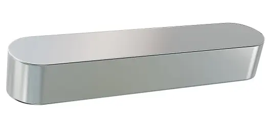 Pero těsné DIN 6885A nerez A4 3x3x10