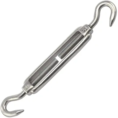 Napínák DIN 1480 nerez A4 M10 Hák-Hák