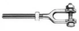 Vidlice pro napínáky pravý závit M24 Zn