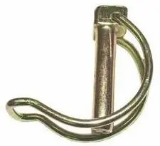 Kolík pojistný trubkový 8x50mm Zn Žl.